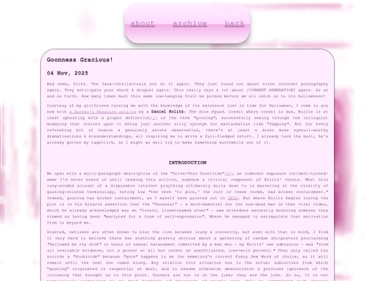 posts/2025-11-04-Goonness-Gracious! screenshot