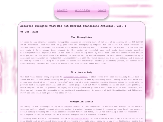 posts/2025-12-06-Assorted-Thoughts-That-Did-Not-Warrant-Standalone-Articles,-Vol.-1 screenshot