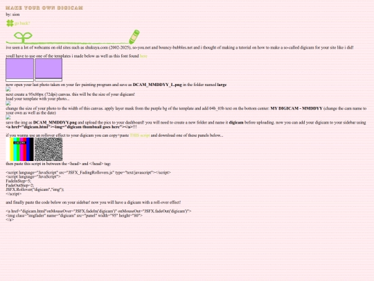 tutorial/dcam screenshot