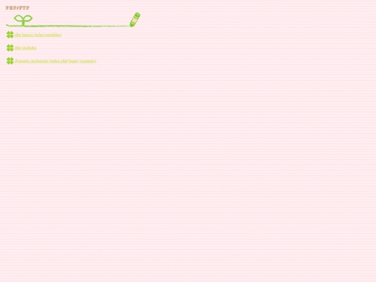 tutorial/php screenshot