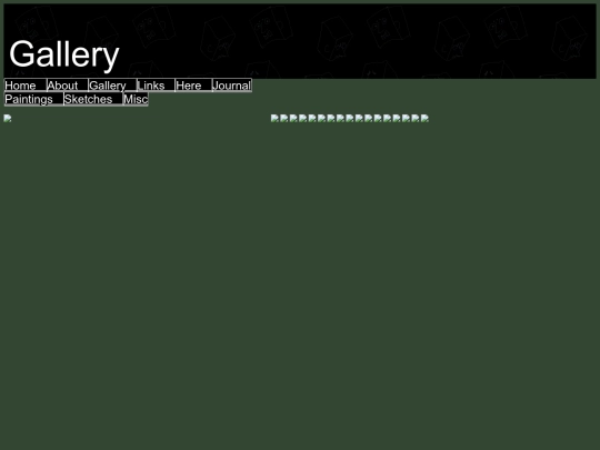 Gallery/Paintings screenshot