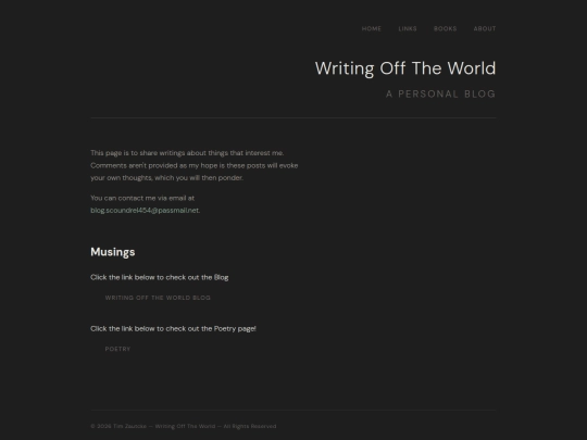 musings screenshot