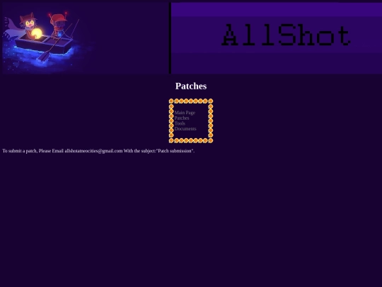 patches screenshot