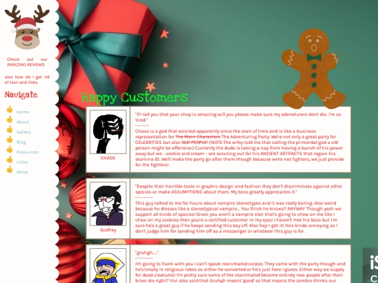 reviews screenshot