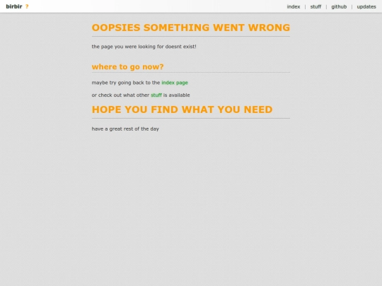 not_found screenshot