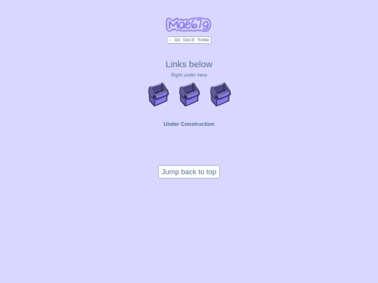 links screenshot