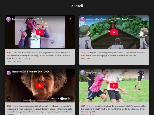montages screenshot