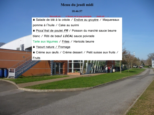 jeudi_midi screenshot