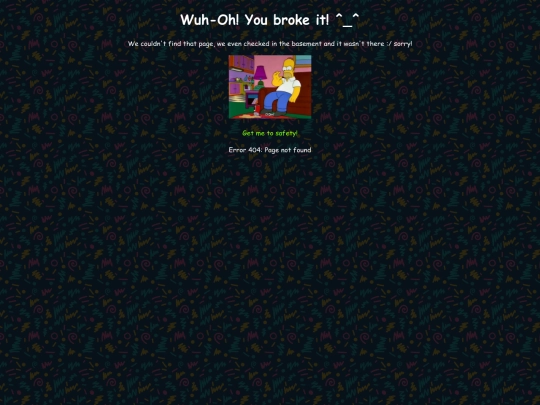 not_found screenshot