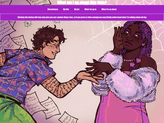 Interests screenshot