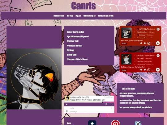 OCs/Canris screenshot