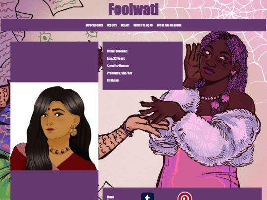 OCs/Foolwati screenshot