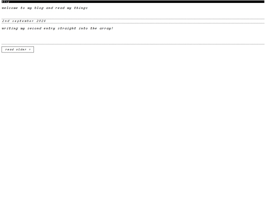 blog screenshot
