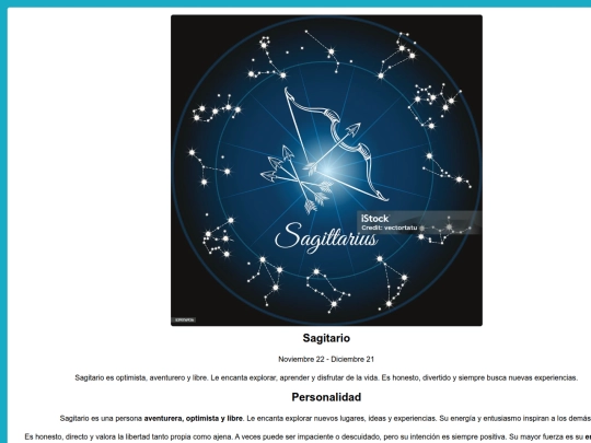 sagitario screenshot