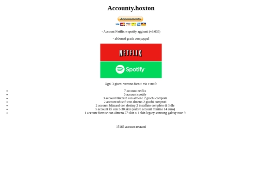index screenshot