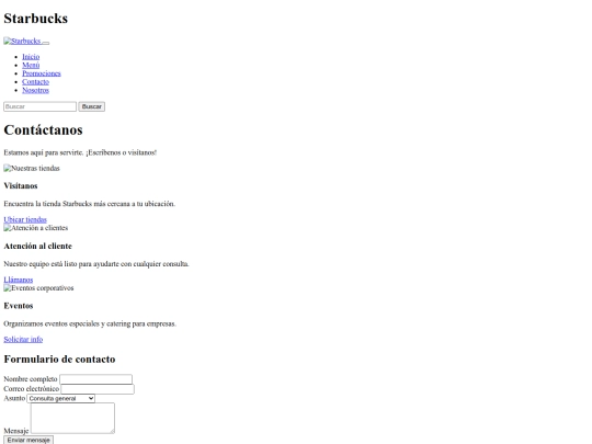paginas/contacto screenshot