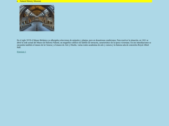 NaturalHistoryMuseum screenshot