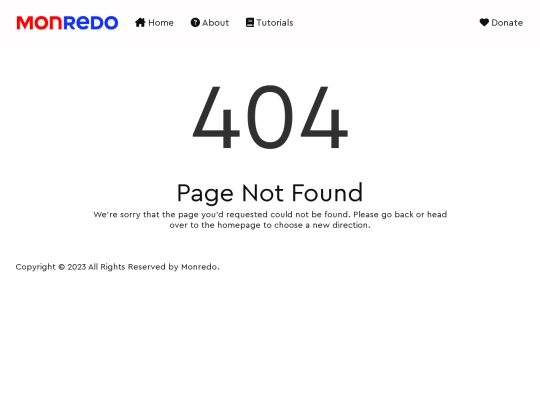 not_found screenshot