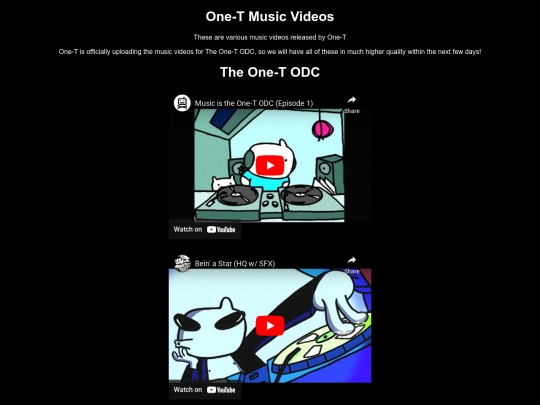 musicvideos screenshot