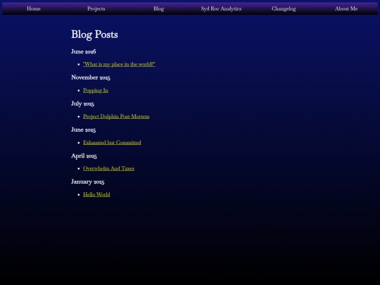 blog screenshot