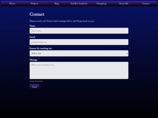 contact screenshot