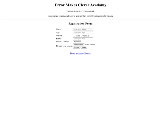 register screenshot