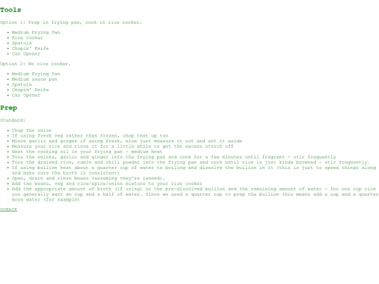 cookbook_sw_beans_rice screenshot