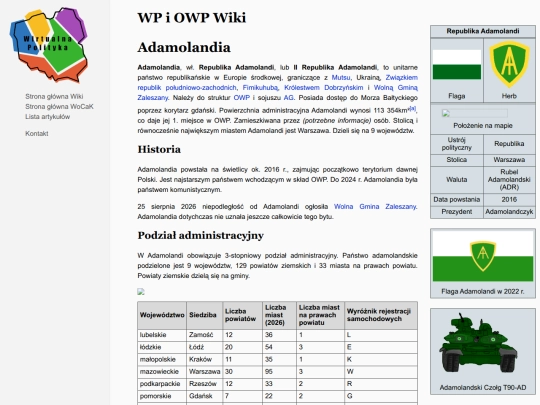 wiki/Adamolandia screenshot