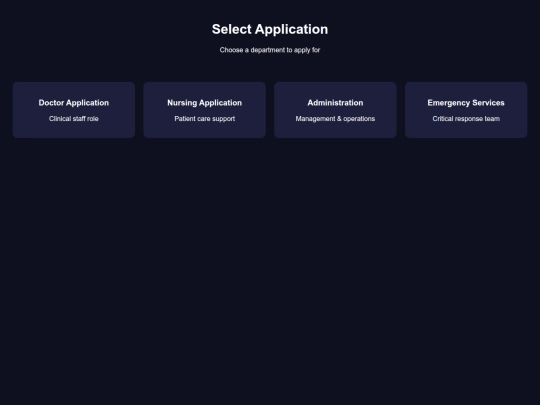 application screenshot