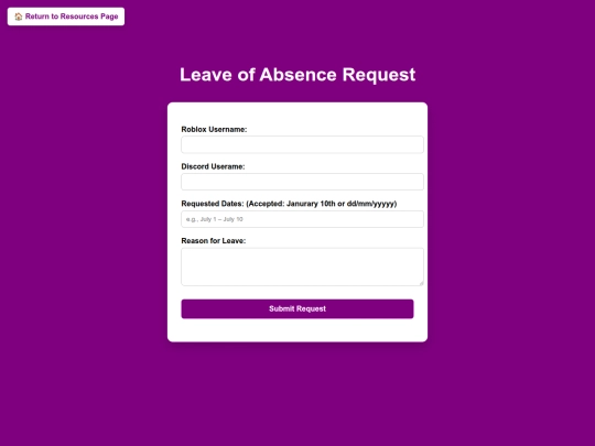 loarequest screenshot