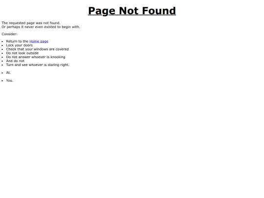 not_found screenshot