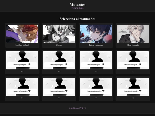 mutantes screenshot