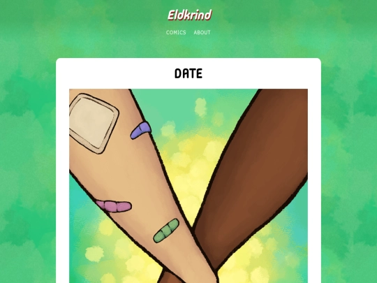 comic/Date/front_page screenshot