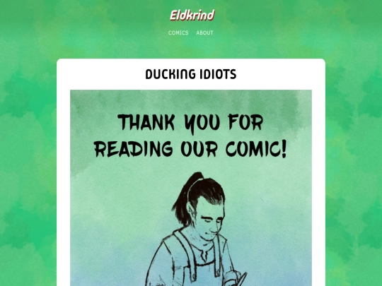 comic/sitting_ducks/credits screenshot