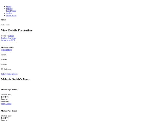 author screenshot