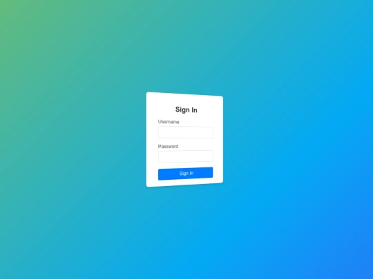 sign-in screenshot