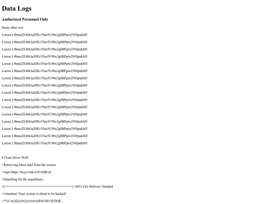 logs screenshot