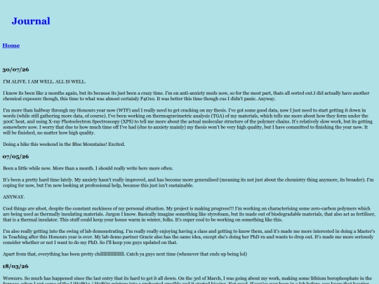 blog screenshot