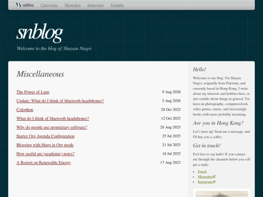 categories/miscellaneous screenshot