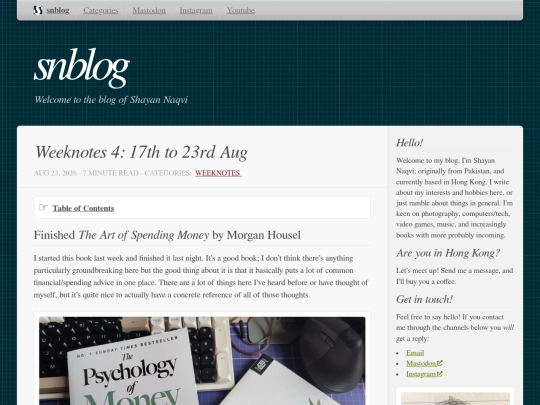 posts/073-weeknotes-4-17th-to-23rd-aug screenshot