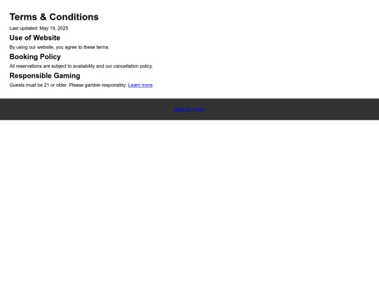 terms screenshot