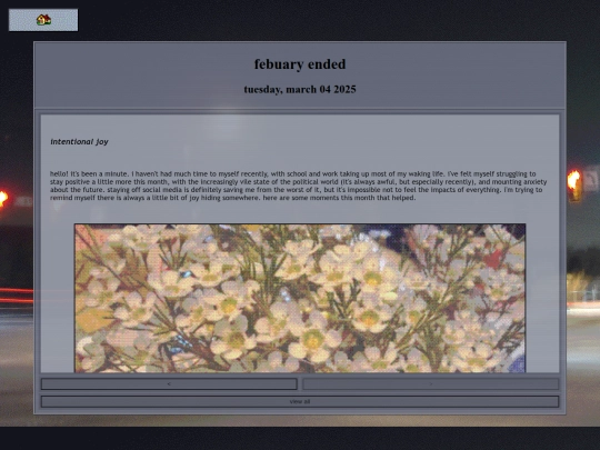 blog/recent screenshot