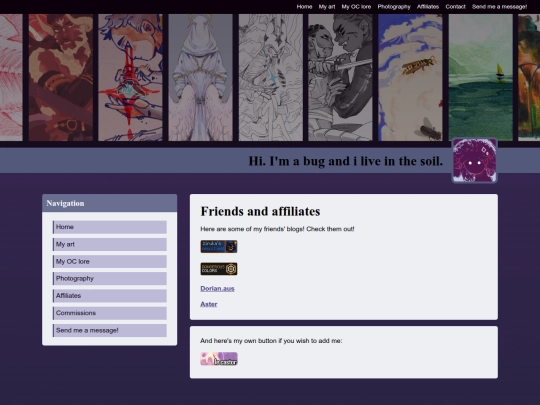 affiliates screenshot