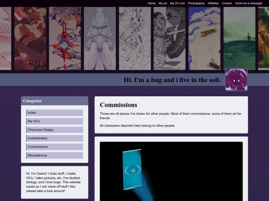 art/comms screenshot