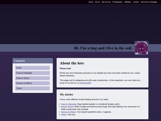 lore screenshot