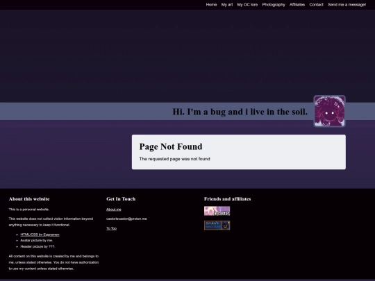 not_found screenshot