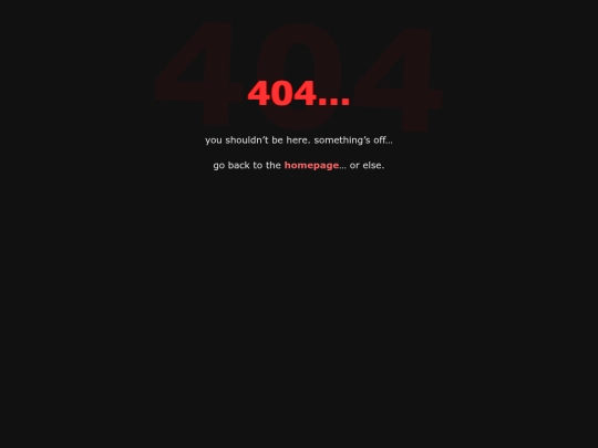 404 screenshot