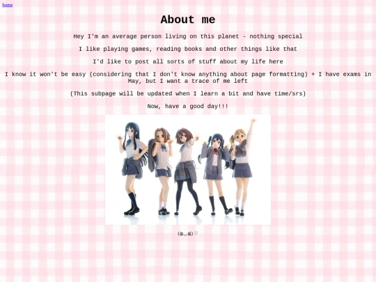 aboutme screenshot