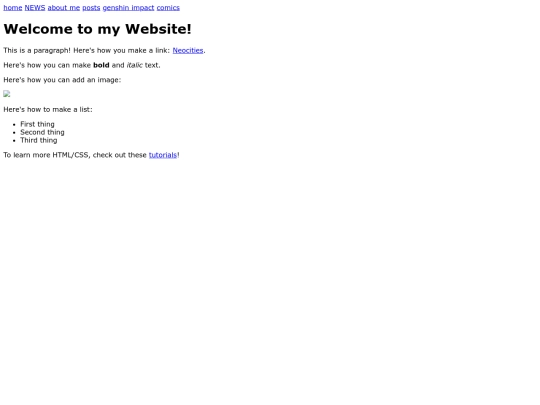 posts screenshot