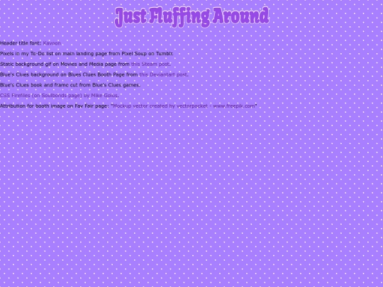 credits screenshot